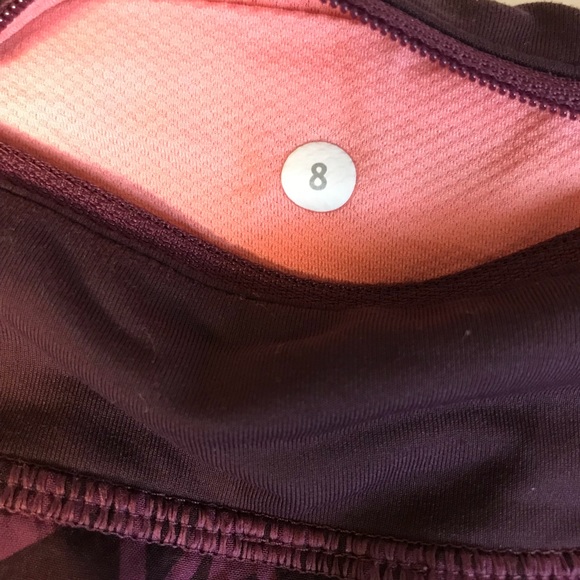 Lululemon Speed Short 4-way Stretch 2.5" Posey Red - Picture 5 of 6